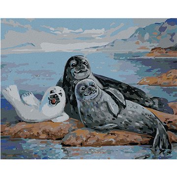 

Diamondi - RODINA TULEŇŮ, 40x50 cm, bez rámu a bez vypnutí plátna
