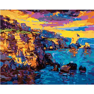 

Diamondi - ÚTES VE STYLU IMPRESIONISMU, 40x50 cm, bez rámu a bez vypnutí plátna
