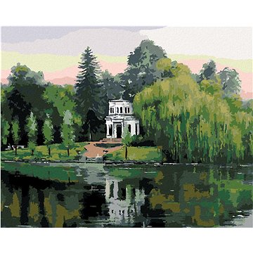 

Diamondi - PARK SOFIYIVKA NA UKRAJINĚ, 40x50 cm, bez rámu a bez vypnutí plátna