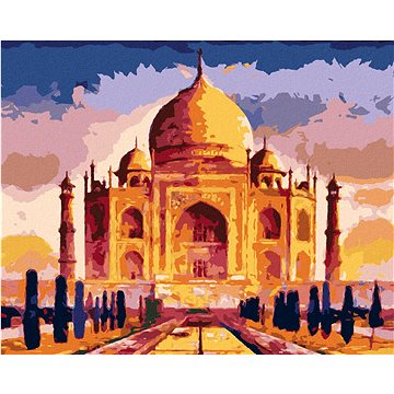 

Diamondi - TAJ MAHAL, 40x50 cm, vypnuté plátno na rám