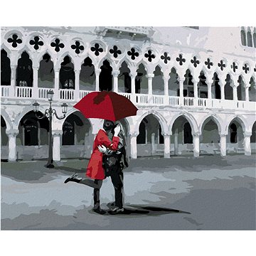 

Diamondi - MILENCI V SAN MARCO, 40x50 cm, bez rámu a bez vypnutí plátna