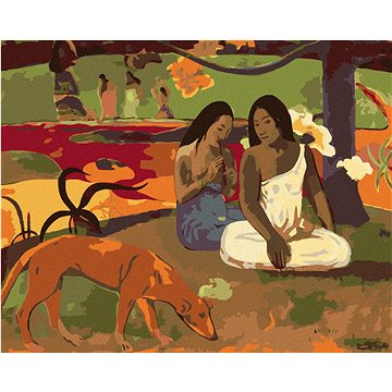 

Diamondi - AREAREA (PAUL GAUGUIN), 40x50 cm, vypnuté plátno na rám