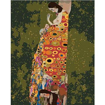

Diamondi - NADĚJE II (G. KLIMT), 40x50 cm, bez rámu a bez vypnutí plátna