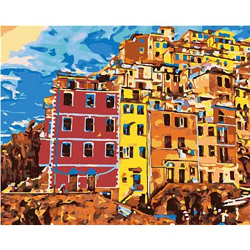 

Diamondi - LETNÍ REZORTY V ITÁLII, 40x50 cm, vypnuté plátno na rám