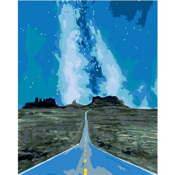 

Diamondi - GRAND CANYON S GALAXIÍ, 40x50 cm, bez rámu a bez vypnutí plátna