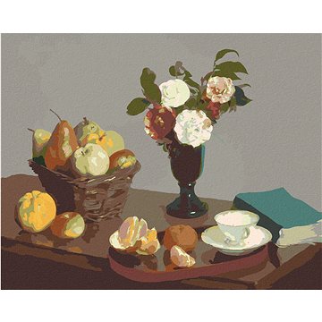

Diamondi - ZÁTIŠÍ (H. FANTIN-LATOUR), 40x50 cm, vypnuté plátno na rám