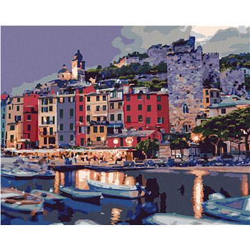 

Diamondi - PORTOVENERE V ITÁLII, 40x50 cm, bez rámu a bez vypnutí plátna