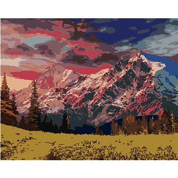 

Diamondi - POHÁDKOVÁ KRAJINA V ALPÁCH, 40x50 cm, bez rámu a bez vypnutí plátna