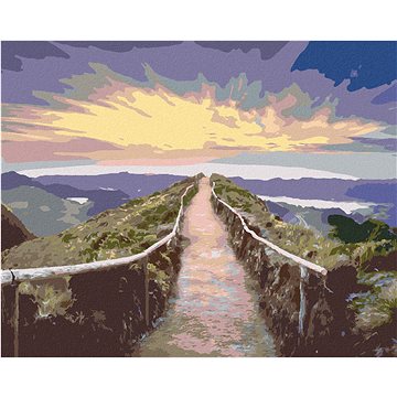 

Diamondi - STEZKA NA VYHLÍDKU, 40x50 cm, vypnuté plátno na rám