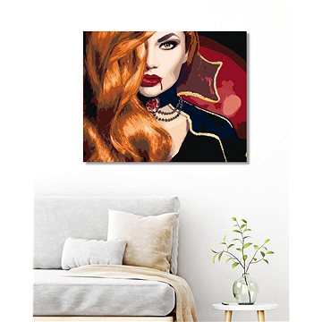 

Diamondi - UPÍŘÍ ŽENA, 40x50 cm, vypnuté plátno na rám