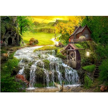 

ENJOY Puzzle Srub u kouzelné říčky 1000 dílků