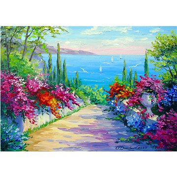 

ENJOY Puzzle Slunečná cesta k moři 1000 dílků