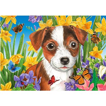 

ENJOY Puzzle Štěňátko v zahradě 1000 dílků