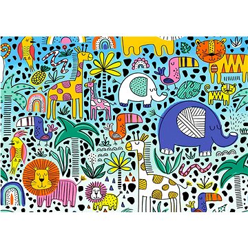 

ENJOY Puzzle Doodle Safari 1000 dílků