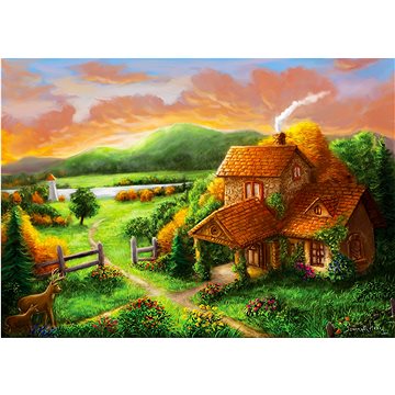 

ENJOY Puzzle Chaloupka za soumraku 1000 dílků