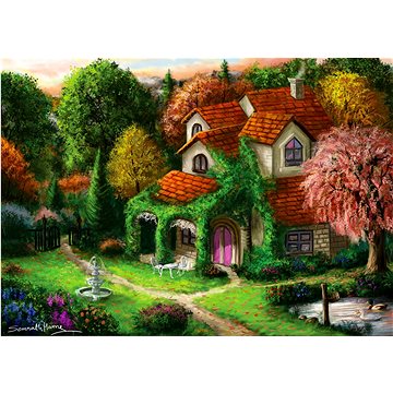 

ENJOY Puzzle Chaloupka v lese 1000 dílků