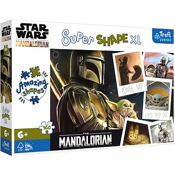 

TREFL puzzle Super Shape XL Star Wars: Mandalorian 160 dílků