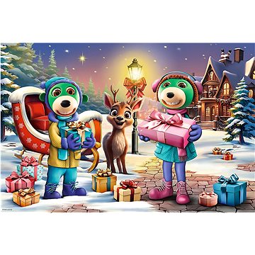 

TREFL puzzle Treflíci: Zimní čas maxi 24 dílků