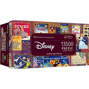 

TREFL puzzle UFT zlatý věk Disney 13500 dílků