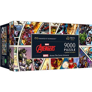 

TREFL puzzle UFT Marvel Avengers: Napříč komiksovým vesmírem 9000 dílků