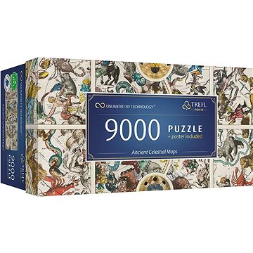 

TREFL puzzle UFT Staré nebeské mapy souhvězdí 9000 dílků
