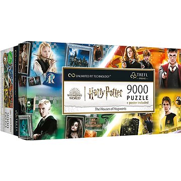 

TREFL puzzle UFT Harry Potter: Bradavické koleje 9000 dílků