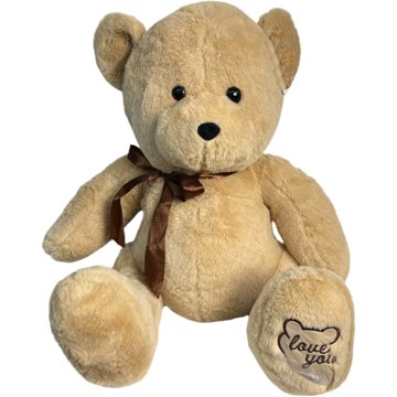 

ANNAM Plyšový medvídek s mašlí "Love You" na noze 30 cm
