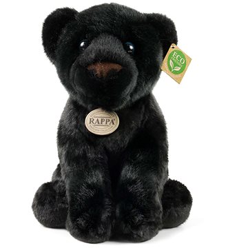 

RAPPA Plyšový panter sedící 30 cm, Eco-Friendly