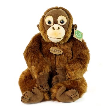 

RAPPA Plyšová opice orangutan 27 cm, Eco-Friendly