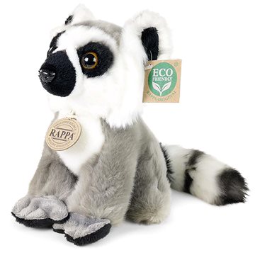 

RAPPA Plyšový lemur sedící 18 cm, Eco-Friendly