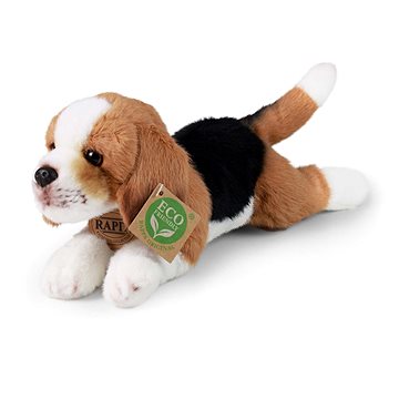 

RAPPA Plyšový bígl ležící 20 cm, Eco-Friendly