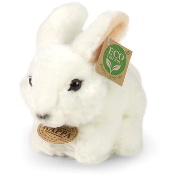 

RAPPA Plyšový králík bílý 16 cm, Eco-Friendly