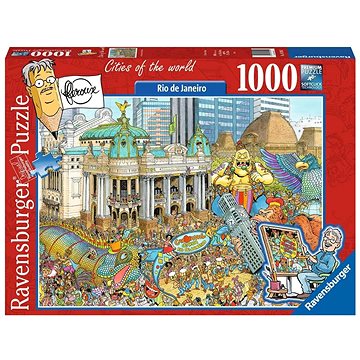 

RAVENSBURGER Puzzle Města světa: Rio de Janeiro 1000 dílků