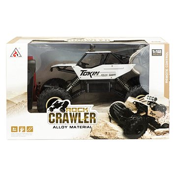

RC auto Rock Crawler, 2,4 GHZ, 1:12, stříbrné