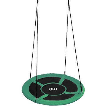 

Aga Závěsný houpací kruh 90 cm tmavě zelený