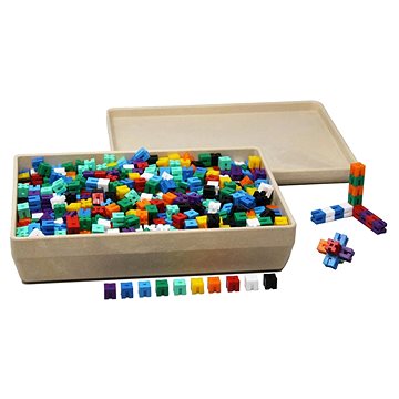

RePlastic Zátěžové kostky 1000 × 1 g v RE-Wood boxu