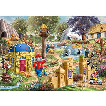 

Schmidt Puzzle Benjamin Kvítko: Den v neustadtské zoo 1000 dílků