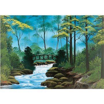 

Schmidt Puzzle Bob Ross Osamělý most 1000 dílků