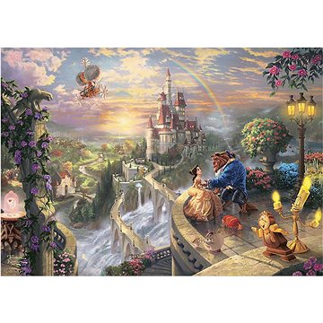 

Schmidt Puzzle v plechové krabičce Kráska a zvíře 500 dílků