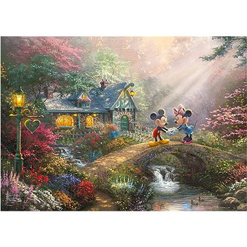

Schmidt Puzzle v plechové krabičce Mickey & Minnie 500 dílků