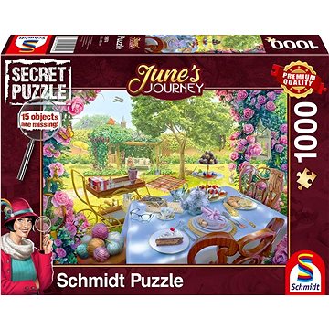 

Schmidt Secret puzzle June's Journey: Čaj v zahradě 1000 dílků