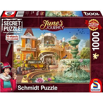 

Schmidt Secret puzzle June's Journey: Orchidejové panství 1000 dílků
