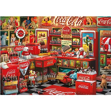 

Schmidt Puzzle Coca Cola Nostalgický obchod 1000 dílků