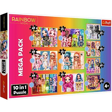 

Trefl Puzzle Rainbow High Mega Pack 10 v 1