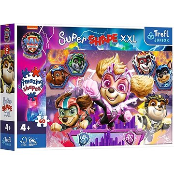 

Trefl Puzzle Super Shape XXL Tlapková patrola ve velkofilmu 60 dílků
