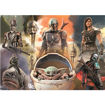 

Trefl Puzzle The Mandalorian: Připraveni k boji 200 dílků