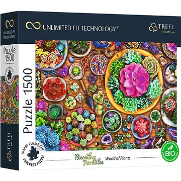 

Trefl Puzzle UFT Blooming Paradise: Svět rostlin 1 500 dílků