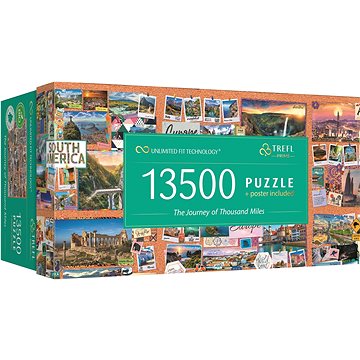 

Trefl Puzzle UFT Cesta dlouhá tisíc mil 13 500 dílků