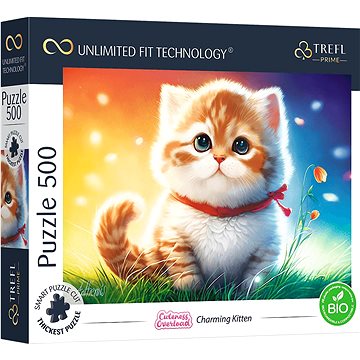 

Trefl Puzzle UFT Cuteness Overload: Kouzelné kotě 500 dílků
