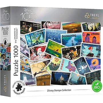 

Trefl Puzzle UFT Disney 100 let: Poštovní známky 1000 dílků